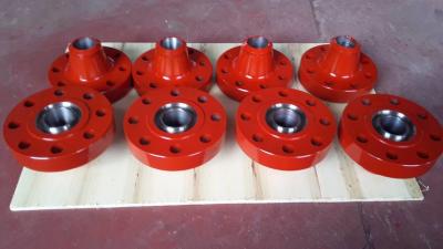 China Alloy Steel Wellhead RTJ Weld Neck Flanges / Flanged Spool Adapter 2 1/16