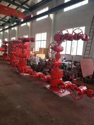 China Dual Wing Wellhead Christmas Tree API 6A Assembled With Hydraulic Master Valve for sale