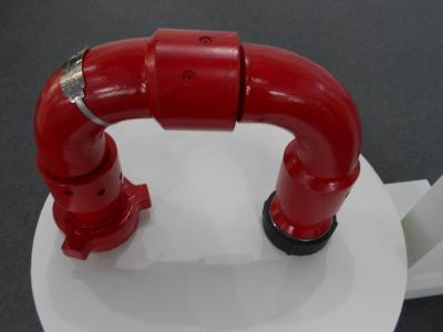 China 10000 Psi Swivel Tee Fitting , Wellhead Crossover Customized Design Available for sale
