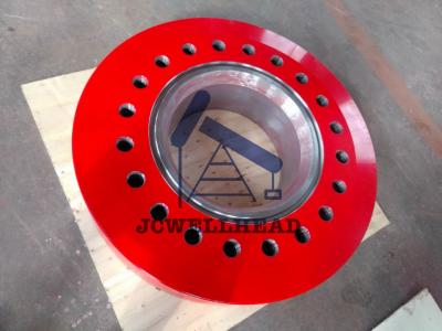 Chine Le double rouge a clouté la bride DSAF de forge intégral d'adaptateur de tête de puits 5K x 10K à vendre