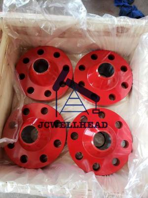China 5000psi API 6A Weld Neck RX Type Wellhead Adapter Flange for sale