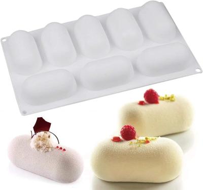 China Nontoxic Waterproof Silicone Baking Pans , Odorless Silicone Moulds For Desserts for sale