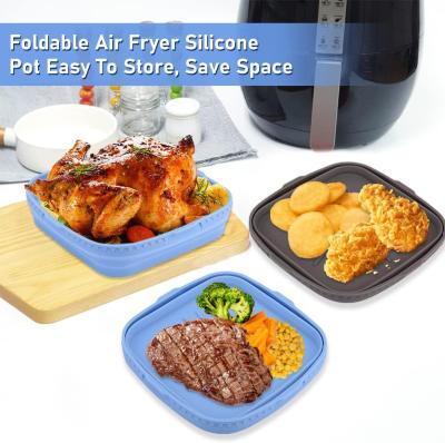 China Lightweight Silicone Tray For Air Fryer Waterproof Anti Slip for sale