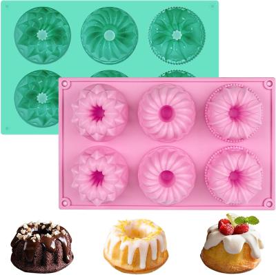 China Tasteless Silicone Cheesecake Mold For Baking Microwaveable Practical for sale