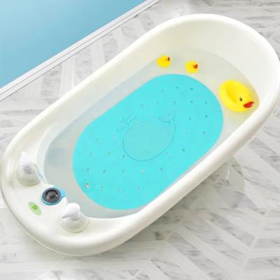 China Ducha Mat Thickened Waterproof Sturdy del silicón del cuarto de baño de LFGB en venta