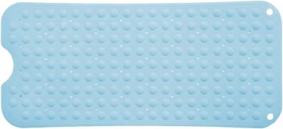 China Practical Reusable Silicone Bathroom Mat , Lightweight Suction Mat For Shower for sale
