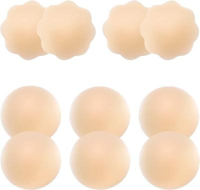 China 2 Pieces Unpadded Silicone Breast Petals With Travel Box for sale