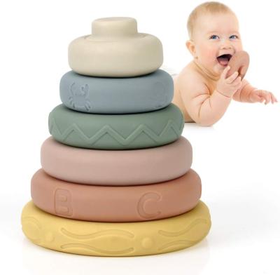 China Los juguetes sensoriales educativos durables multicolores, bebé multifuncional mastican los juguetes en venta