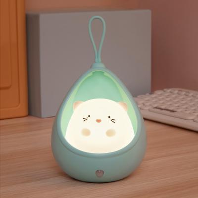 Chine Cute lampe de chat, Kitty lumière de nuit pour les filles chambre, cadeaux pour les femmes Adolescents filles enfants bébé, lampe Kawaii école de nuit à vendre