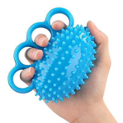 China Silicone TPE Hand Exercise Ball Finger Therapy Ball Stress Relief Grip Strength Ball for sale