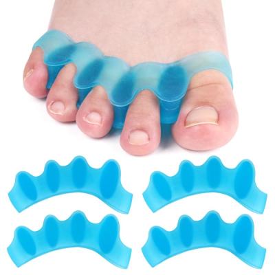 China Silicone Toe Spacers For Correct Toe , Silicone Toe Separators For Bunions for sale