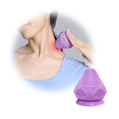 China Silicone Trigger Point Wall Mounted Massage Ball For Back Myofascial Release Tools for sale