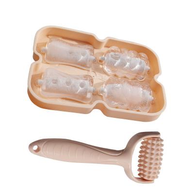 China Cryotherapy Ice Roller For Face Eyes Silicone Face Massager Roller Puffiness Migraine Pain Relief And Minor Injury for sale