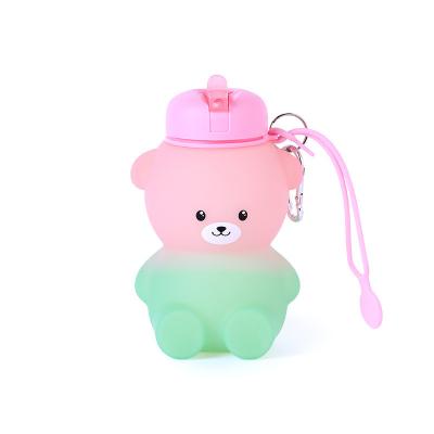 Chine Water Bottle,Collapsible Water Bottle for Kids,Cute Water Bottles -kawaii Cat Appearance - Portable Leak Proof, BPA Free à vendre
