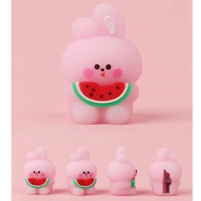 China Cute Manual Pencil Sharpener For Kids School Home Office Classroom  School Office Supplies Gift Silicone Stationery for sale