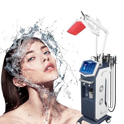 China Limpeza profunda de 12 In1 Aqua Peeling Oxygen Hydrafacial Machine com detecção da pele à venda