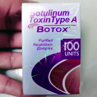 China Toxina Botulinum Botox 100U da beleza antienvelhecimento para a remodelação facial à venda