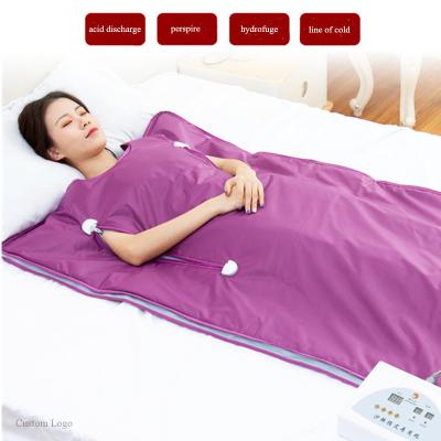 China Customized Infrared Sauna Blanket Household Slimming Discharge Acid Detox Blanket for sale