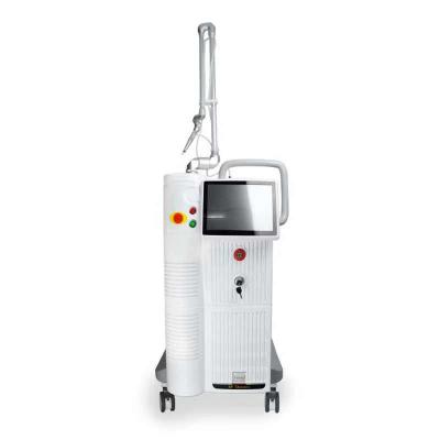 China Vertical Rf Tube Co2 Fractional Laser Machine Face Wrinkle Removal Machine for sale