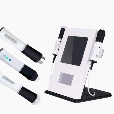 China 3 em 1 máquina facial do ultrassom Exfoliate a terapia de oxigênio do carbono à venda