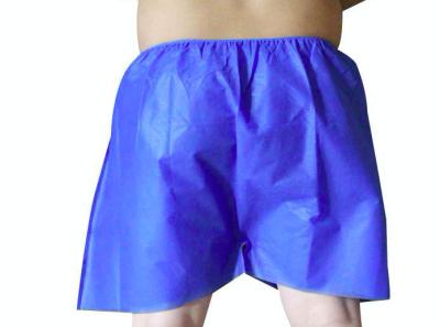 China Non Woven Disposable Surgical Underwear , Men'S Disposable Boxer Briefs for sale