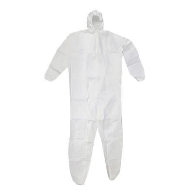 China Non Woven PP Polyethylene Disposable Coverall Suit S / M / L / XL / XXXL for sale