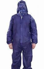China Anti Static Blue Disposable Protective Coverall For Asbestos Stripping for sale