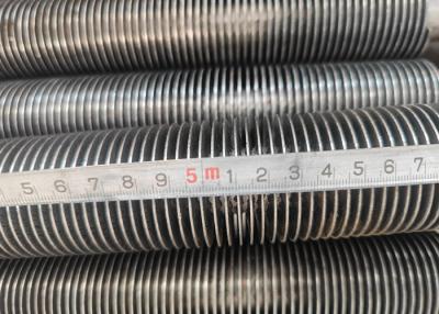 Chine Longitudinally Finned Carbon Steel Tube Beveled Threaded Flared Expanded Design HF Fin Type à vendre