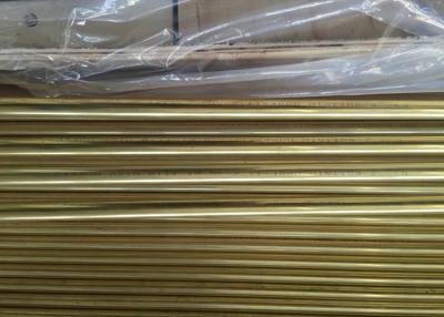 China Admiralty Polished Copper Alloy Tube Soft Annealed For Water Evaporators C44300 Tubing for sale