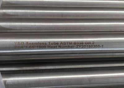 China B338 Gr. 2 Seamless Titanium Alloy Tube Good Ductility With Good Toughness for sale