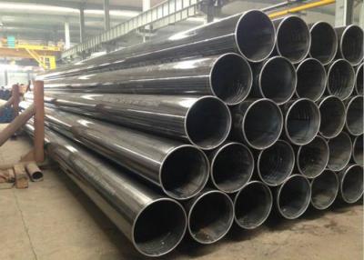 China Black Painting Welded Steel Pipe For Petroleum , Natural Gas Transportation Oil Line Pipe for sale