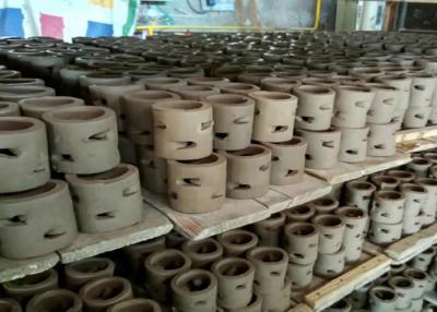 China Alumina Ceramic Pall Ring 0.5mm-30mm Thickness For Industrial Ceramic for sale
