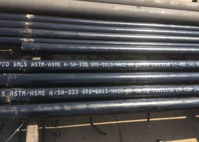 China A333 Gr6 Seamless Carbon Steel Tube For Low Temperature Pressure Vessel for sale