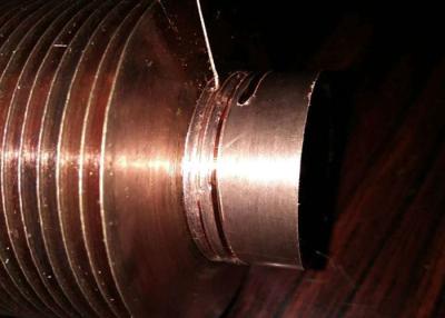 China G mecanografía el tubo de aleta del acero inoxidable, suavemente pequeño tubo de las aletas de la calefacción del volumen en venta