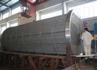 Chine Équipement d'échangeur de chaleur d'acier inoxydable 9-160mm OD avec le faisceau de tubes à vendre