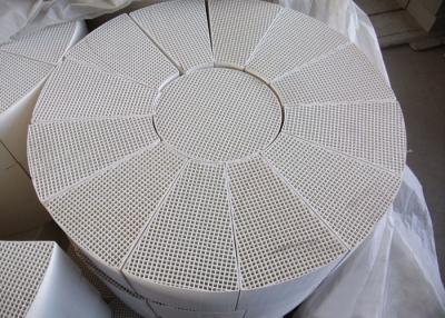 China Multichannel Bricks Plate Distillation Column , Honeycomb Structural Packing for sale