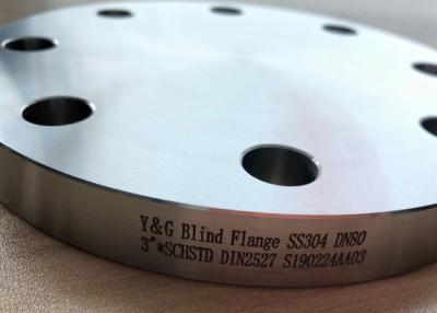 China Pipe Fittings And Flanges Carbon Steel / Stainless Steel / Cu Ni Material Blind Flange for sale