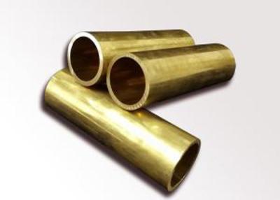 China Condenser Copper Alloy Tube Straight Copper Pipe For Heat Exchanger / Radiator for sale
