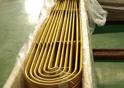 China Heat Exchanger Seamless U Bend Copper Alloy Tube for sale