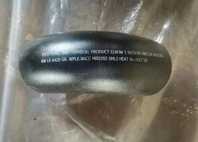 China Encaixe de tubulação Buttweld do cotovelo de aço inoxidável de 304/304L 90 LR à venda