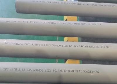 China Astm B163 Uns N04400 Monel Tubing Seamless For Condenser Heat Exchanger for sale
