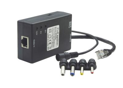 China PD24WGM 24W PoE Splitter with 5V/9V/12V Switchable Output and Adaptive DC Connector Gigabit IEEE802.3af/at Compliant à venda