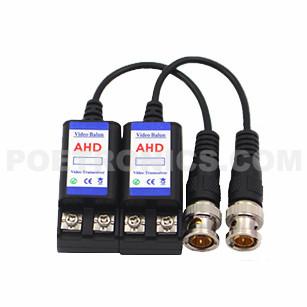 China PVB-NC07 (400-600m) Pure Copper BNC Male to Screw Terminal Passive Video Transceiver Balun for sale