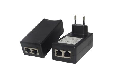 China 48Vdc,1A,48W Wallmounted POE Injector PoE Adapter for sale