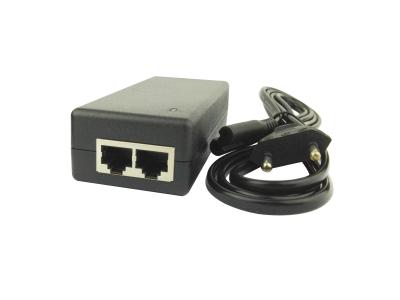 China PSE30W 10/100Mbps and Gigabit 30W IEEE802.3af/at compliant POE Injector for sale