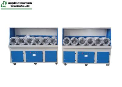 China LED Lamp Dust Removal Downdraft Bench With Cartridge Filter for sale