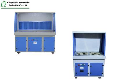 China Powder Coated Compact Downdraft Table For Welding Soldering for sale