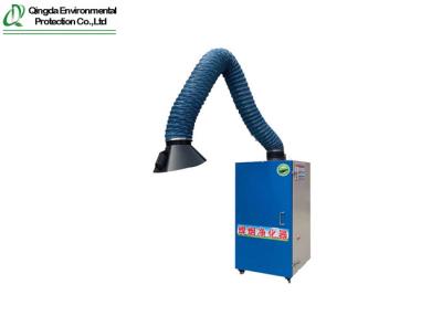China 0.48kw Double Arm Jet Cleaning Mobile Fume Extractor for sale