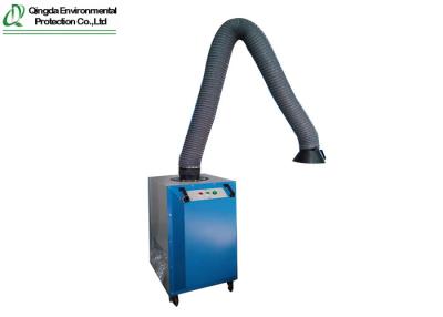China Carbon Steel Mobile Welding Fume Extractor Dust Collector for sale