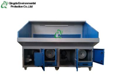 China 7.5kw Dust Extraction Bench Downdraft Grinding Table for sale